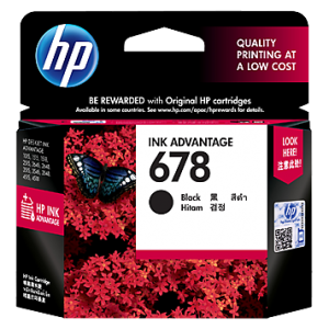 Jual HP 678 Black Ink Cartridge