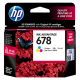 HP 678 Tri-Color Ink Cartridge
