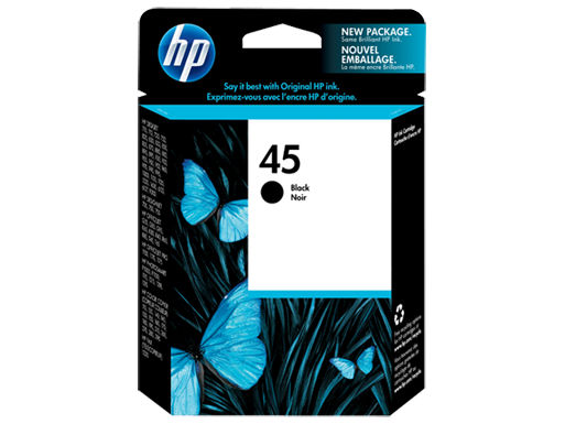 Jual HP 45 Black Ink Cartridge