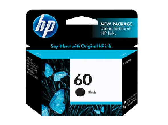 Jual HP 60 Black Ink Cartridge