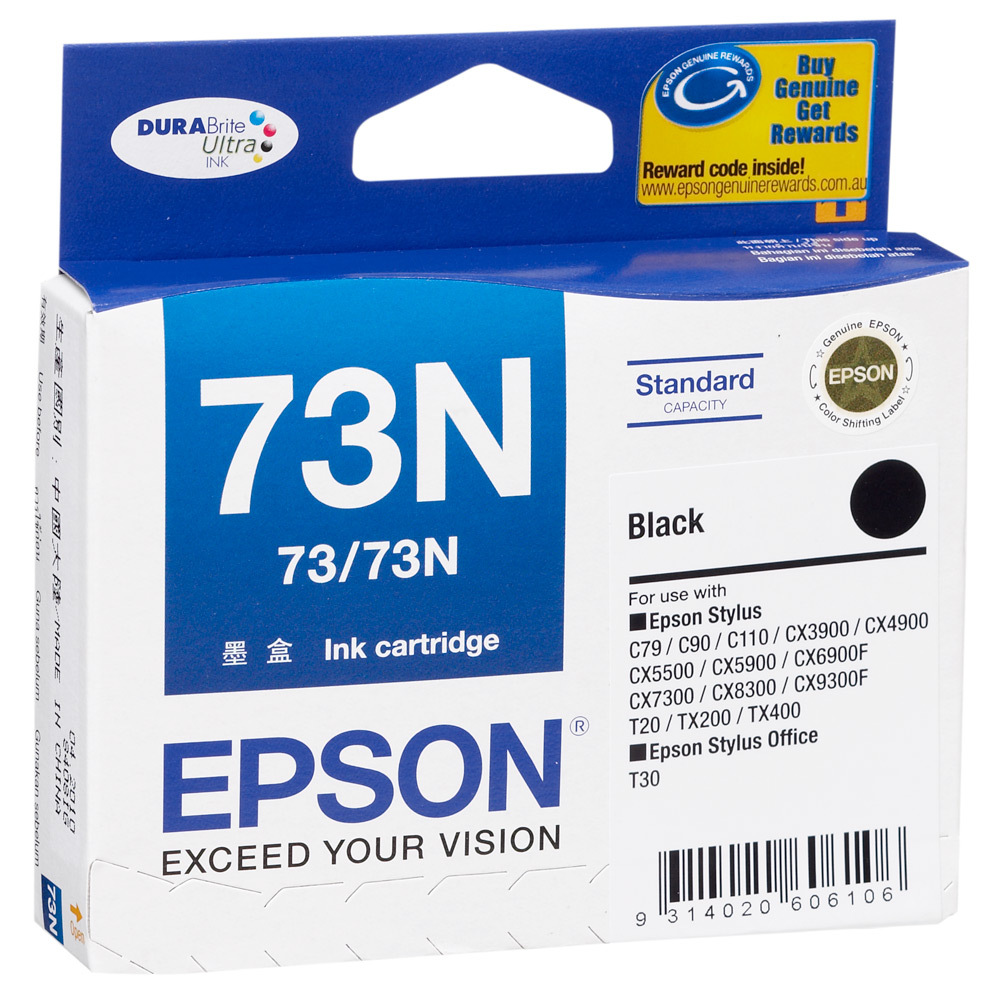 Jual Tinta Epson 73N Black Original